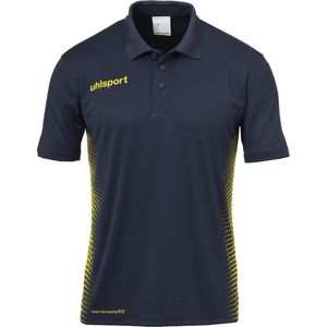 Uhlsport Score Polo Shirt Kind Marine-Fluo Geel Maat 164