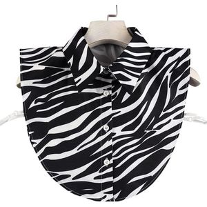 Lapel Lace Chiffon Openwork Elegant Detachable Shirts - Mode Blouse voor Vrouwen - Meisjes Necklaces