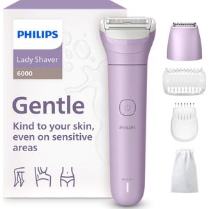 Philips - BRL138/00 - Ladyshave - Zacht en Glad Scheren - Voor Gevoelige Huid - 80 Minuten Gebruikstijd