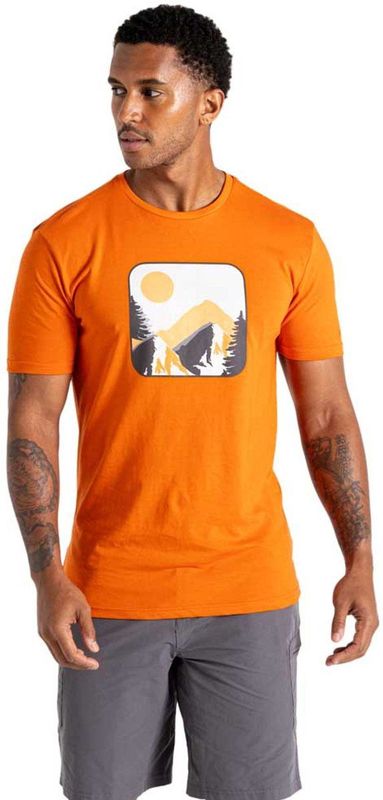 Dare2b - Movement III - T-shirt - Oranje - Korte Mouwen