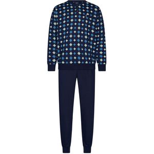 Robson - Groovy Star - Pyjama - Blauw - Katoen - Knoopsluiting