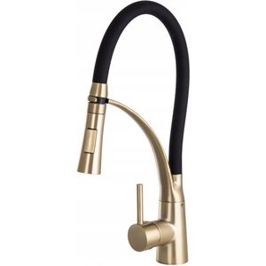 Nexo Keukenkraan Geborsteld Goud - Stijlvol en Functioneel
