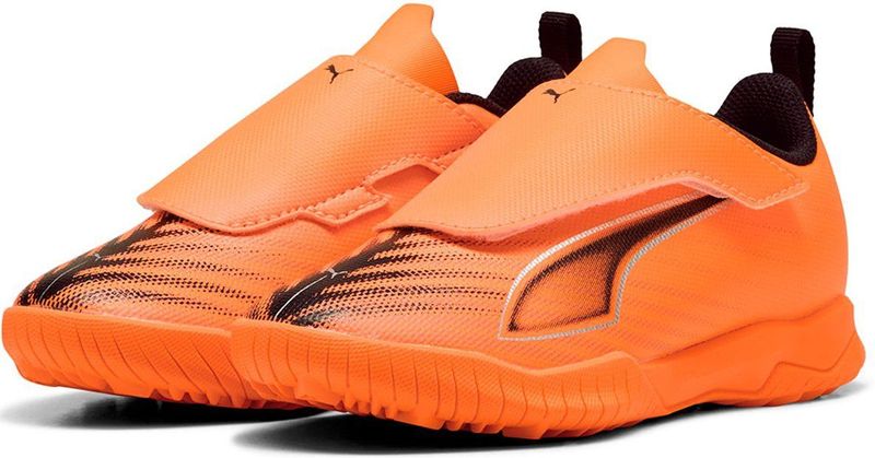 Puma - Ultra 6 Play V Tf - Voetbalschoenen - Oranje - Voor Kinderen