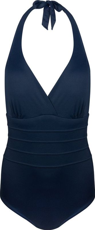 MAGIC Bodyfashion Halter Swimsuit Dames Badpak Navy Blue - Maat XXL