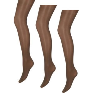 Marianne - Glanzende Dames Panty - 35 Denier - 3-pack - Maat XXL - Bosco