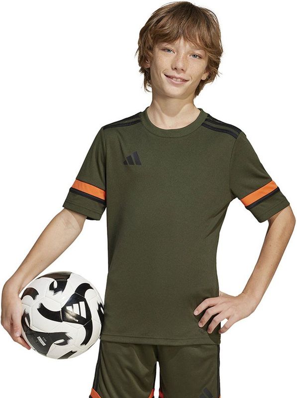 adidas - Squadra 25 - T-shirt - Groen - Korte Mouwen