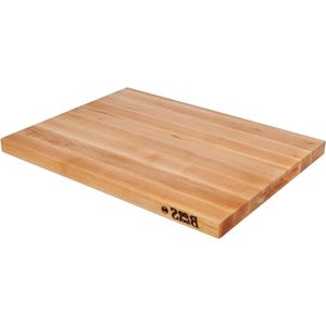 Grote professionele esdoorn houten snijplank - antibacteriële serveerplank met handvat - 40 x 25 x 25 cm