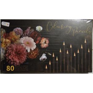Craft Sensations Colouring Pencils - Schrijfgerij - Kleurpotloden - 80 stuks