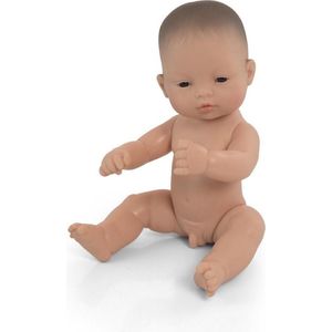 Miniland Babypop Aziatisch Jongen 32 Cm Blank