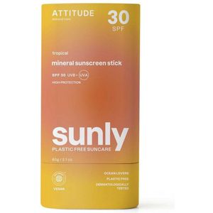 Attitude - Zonnebrandstick - Tropisch - SPF30 - 60g