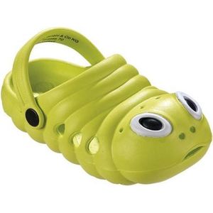 BECO Kinderklompjes Rups Groen Junior Maat 26