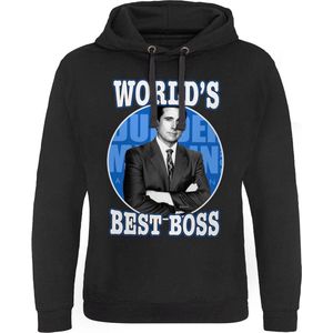 The Office Hoodie/trui -M- World's Best Boss Zwart