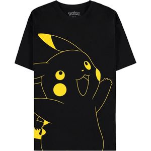 Pokémon - Pikachu - T-shirt - Zwart