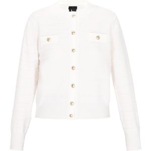 DreiMaster - Klassik - Gebreid Vest - Offwhite