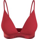 Calvin Klein 000qf7787e Unlined Triangle Bh Rood XS Vrouw