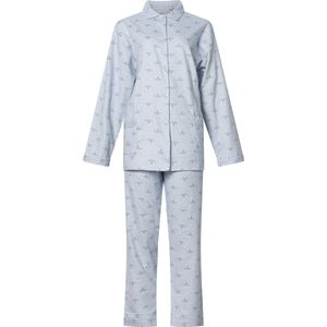 Lunatex dames pyjama flanel | MAAT XXL | Vos | grijs