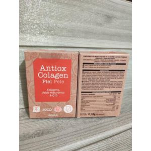 30 COLLAGEEN VERJONGINGSE CAPSULES, JONGER WORDEN. COLLAGEEN ANTIOX COLLAGEEN MET WAKAME VOOR JE HUID BEVAT COLLAGEEN, HYALURONZUUR, WAKAME EN Q10 GEMAAKT VAN PLANTENSOORTEN, VITAMINES EN MINERALEN. VERNIEUW UW HUID EN WORD JONG OF VOORKOM