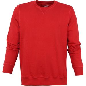 Ecoalf - San Diego Rood Sweater - Heren - Maat L - Regular-fit