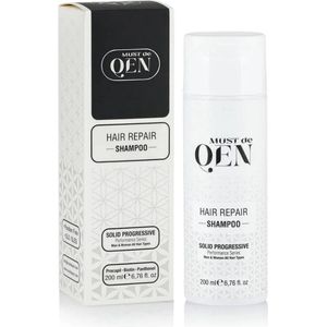 Anti-Haaruitval Shampoo-MUST DE QEN Haar Verzorging -200 ML- Solid Prodrossive-Zink, Melissa-Extracten, Biotine -Natuurlijke Shampoo, Anti haaruitval Shampoo, Shampoo Tegen Haaruitval,Haargroei Shampoo, Sulfaatvrije Shampoo x 1 stuk