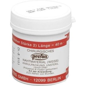 Synthacord Hechtzijde 6 - rood 40 meter