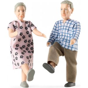 Lundby Poppenhuisfiguren opa & oma 'Charlie'.
