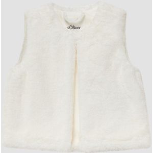 s.Oliver - Indoor-Weste - Mouwloos Vest - Zacht Imitatiebont