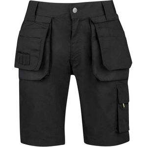 STØRVIK Job Korte Werkbroek Heren - Werkshort - Werkbermuda - Werk Short - Maat XS - Zwart