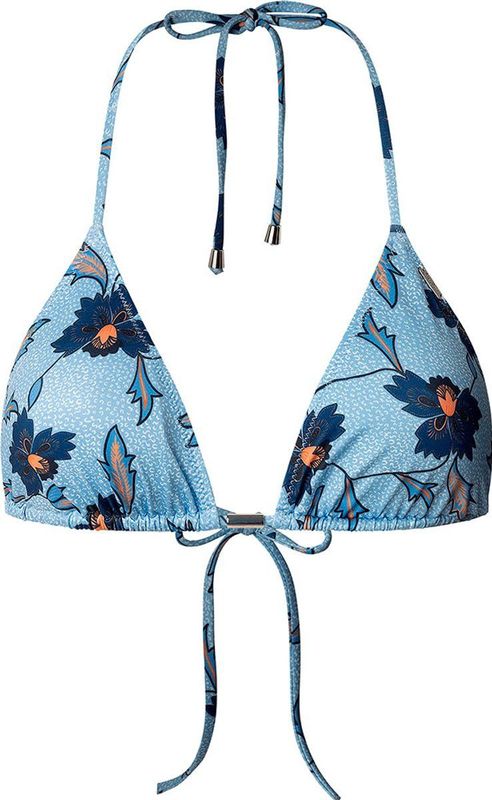 Pepe Jeans - PLB10563 - Bikinitop - Bloem - Blauw - Polyester
