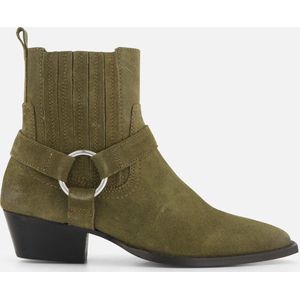 Cellini Cowboylaarzen groen Suede - Maat 37