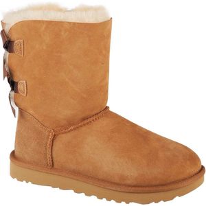 UGG - Dames Snowboots Bailey Bow II Chestnut - Bruin - Maat 37