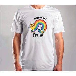 Meowqueen - T Shirt - Pride - LGBT - LGBTQ - LoveIsLove - PrideMaand - LiefdeIsLiefde - Gelijkheid - Cat - Katten
