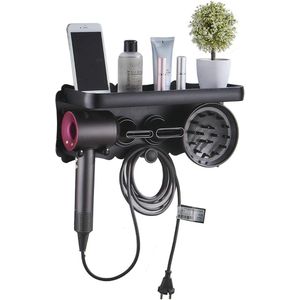 Hairdryer Holder / Hairdryer Holder and Hair Straightener - Hair Dryer Holder, Curling Iron and Hair Straighteners Holder