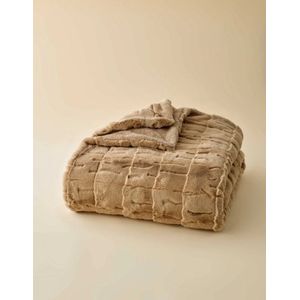 Plaids Cocooning - fleece deken - plaid - Fausse Fourrure Mao - Superzachte fleece - 200 cm x 150 cm