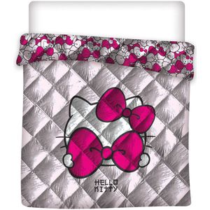Hello Kitty - Sprei Bow - Multikleur - 240 x 220 cm - Polyester
