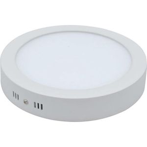 Groenovatie LED Paneel Plafondlamp 25W - Rond - 300x300 mm - Opbouw - Warm Wit