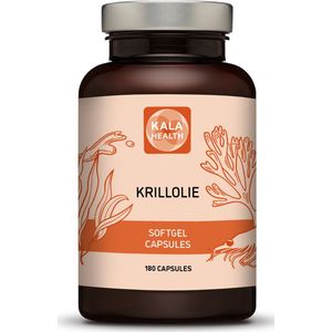 Krillolie - 180 Capsules | Essentiële Omega-3 Voedingssupplement - Kala Health