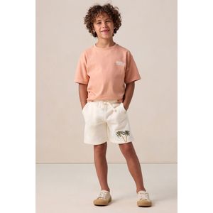 Sissy-Boy - T-shirt - Oranje - Oversized met Artwork