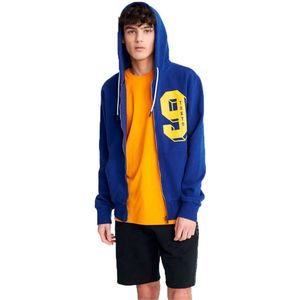 Superdry Collegiate Classic Sweater Met Ritssluiting Blauw M Man