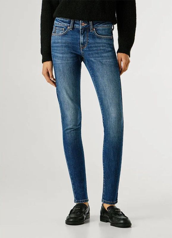Pepe Jeans Soho Skinny Fit Lage Taille Jeans 25 / 30 Vrouw