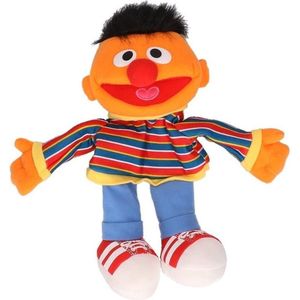 Pluche knuffel handpop Sesamstraat  Ernie  33 cm