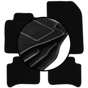 Complete set veloursmatten voor: Renault Vel Satis liftback, hatchback (2001-2010)