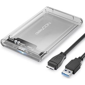 Externe SSD Behuizing voor 2,5"" Inch SATA HDD/SSD - USB 3.0 UASP, Compact & Lichtgewicht