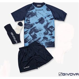 Givova Tenue Art, complete set, Blauw, maat XS (152/158)
