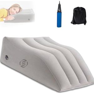 Equivera kniekussen voor in bed - kniekussen - beenkussen - kniekussen voor in bed zijslapers - kniekussen orthopedisch - kniekussen traagschuim