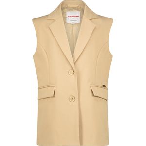 Vingino Blazer Tamare Meisjes Gilet - Sand stone - Maat 164