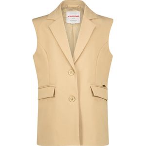 Vingino Blazer Tamare Meisjes Gilet - Sand stone - Maat 176