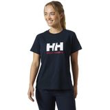 Helly Hansen - Logo 3.0 - T-shirt - Blauw - Korte Mouwen - Dames