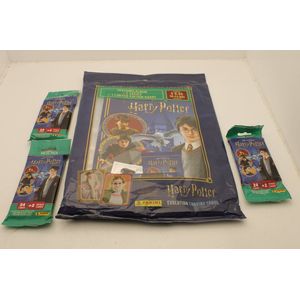 Panini Starteralbum Harry Potter + 2X 8 card pakjes + 3X 24 card pakjes (totaal 86 kaarten) + 1 limited card
