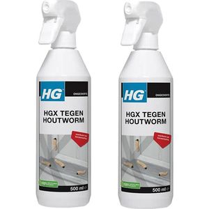 HGX Tegen Houtworm - 2 stuks + gratis KD Spons