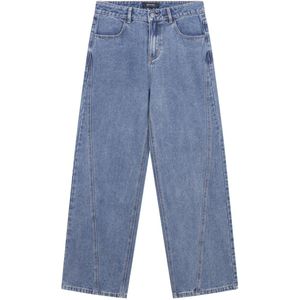 Refined Department Jeans Baggy Jeans Cutseams Payton R2511171826 204 Blue Denim Dames Maat - XS